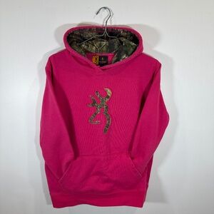 Browning pink woman’s hoodie size large
